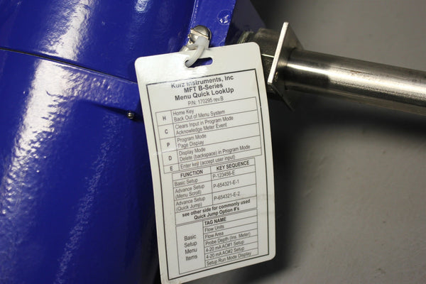 KURZ MASS FLOW TRANSMITTER 454FTB-12-HT