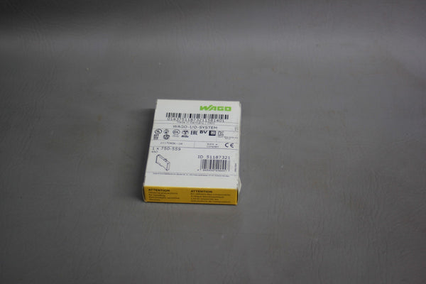 NEW WAGO I/O MODULE 750-559 FACTORY SEALED