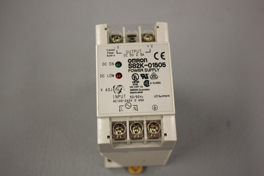 OMRON S82K-01505 POWER SUPPLY