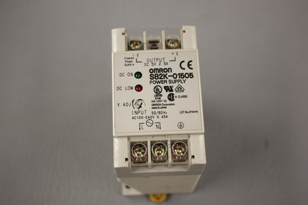 OMRON S82K-01505 POWER SUPPLY