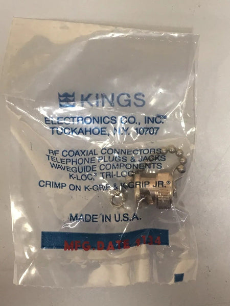  Kings Electronics BNC Dust Cover Connector 91836 NEW