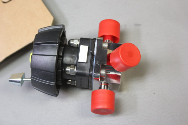 NEW BURKERT 3 WAY SANITARY STAINLESS STEEL DIAPHRAGM VALVE 1/2" 316L 10bar 2034