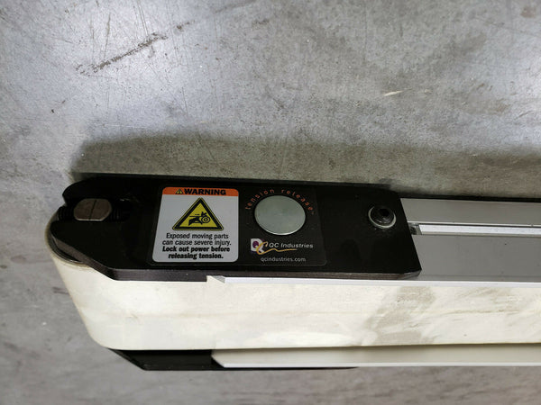 QC Industries Automation Belt Conveyor Section 108"x3"