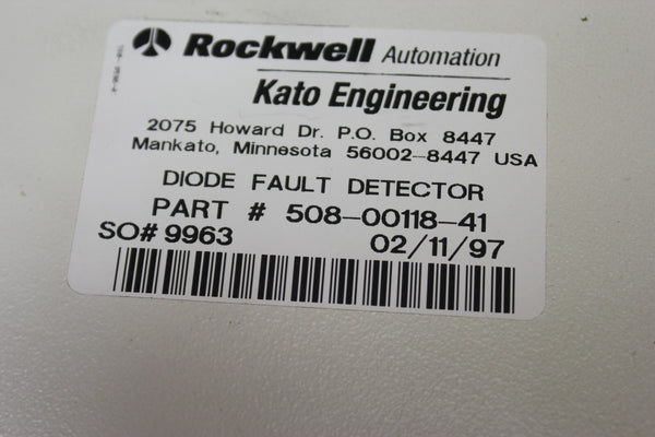 ROCKWELL DIODE FAULT DETECTOR 508-00188-41