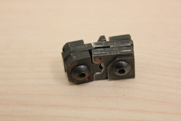 AMP Crimper Tool Die Set 47806-2 PIDG 22-16