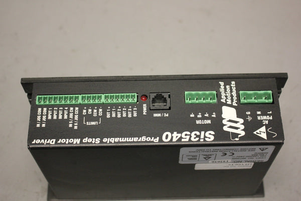 APPLIED MOTION PROGRAMMABLE STEP MOTOR DRIVER  Si3540