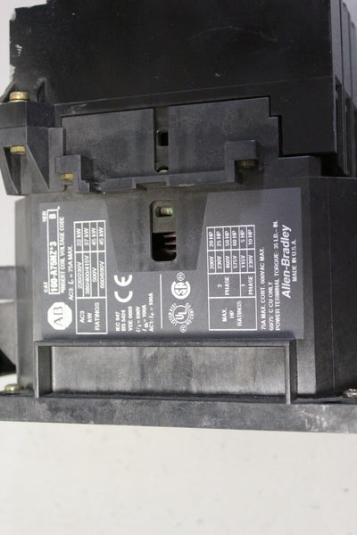 ALLEN BRADLEY CONTACTOR 100-A75NZ*3