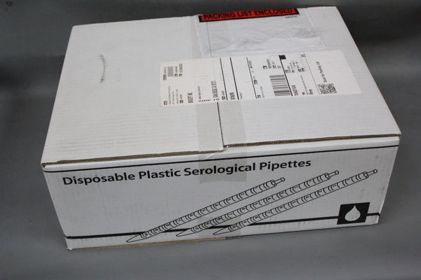 VWR CASE OF VWR SEROLOGICAL PIPETTES 75816-090 25ML EXP 20241211