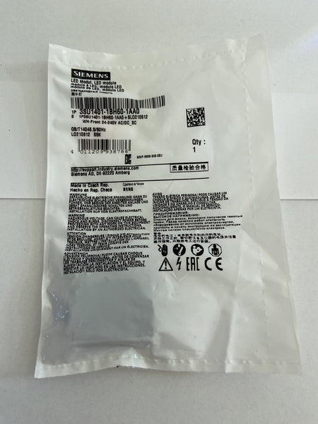 NEW SIEMENS 3SU1401-1BH60-1AA0 / 3SU14011BH601AA0 LED MODULE
