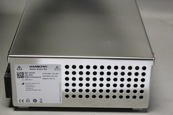 NEW HAMILTON HEATER SHAKER BOX 190755