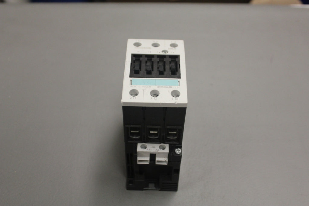 SIEMENS 3RT1036-1BB40 POWER CONTACTOR