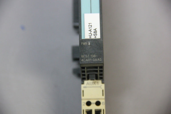SIEMENS SIMATIC MODULE WITH BASE 6ES7 138-4CA01-0AA0