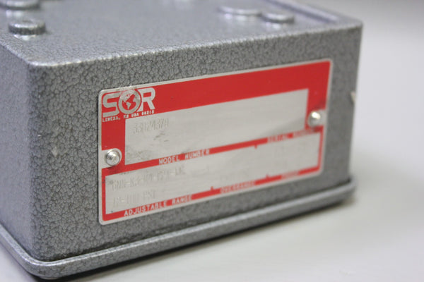 NEW SOR PRESSURE SWITCH 6NN-K3-M4-C2A-TT 12-100PSI