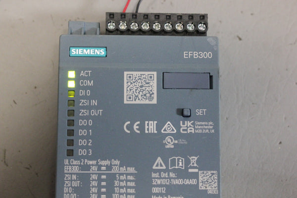 SIEMENS EXTERNAL FUNCTION BOX 3VA9977-0UA10