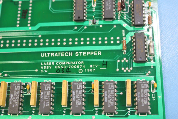 Ultratech Stepper Laser Comparator Control Board 0553-700974 Rv H
