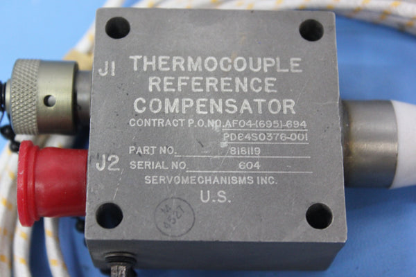 Servomechanisms Thermocouple Reference Compensator 818119