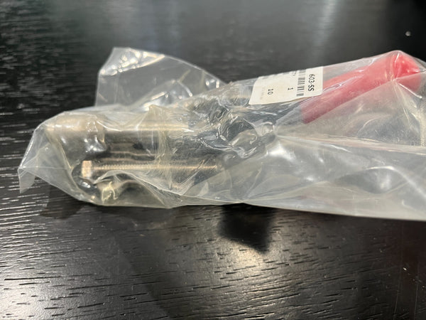 Straight Line Clamp: 840 lb Capacity, 1-1/4 in Plunger Travel, 0.4700 in 603-SS