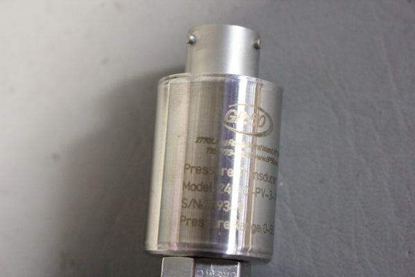 UNUSED GP:50 PRESSURE TRANSDUCER WITH CABLE 241-C-PV-3-A128 0-50 PSIA