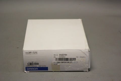 NEW OMRON TMPERATURE CONTROL UNIT PLC MODULE  CQM1-TC202