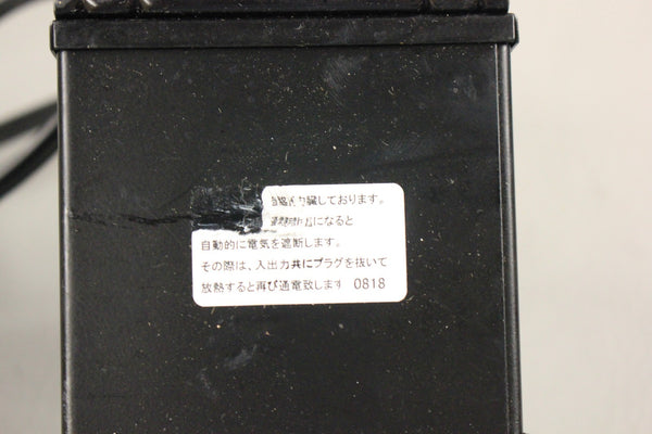 TOEHI HENSEIKI CO TC-15 TRANSFORMER 50/60 HZ 100 V