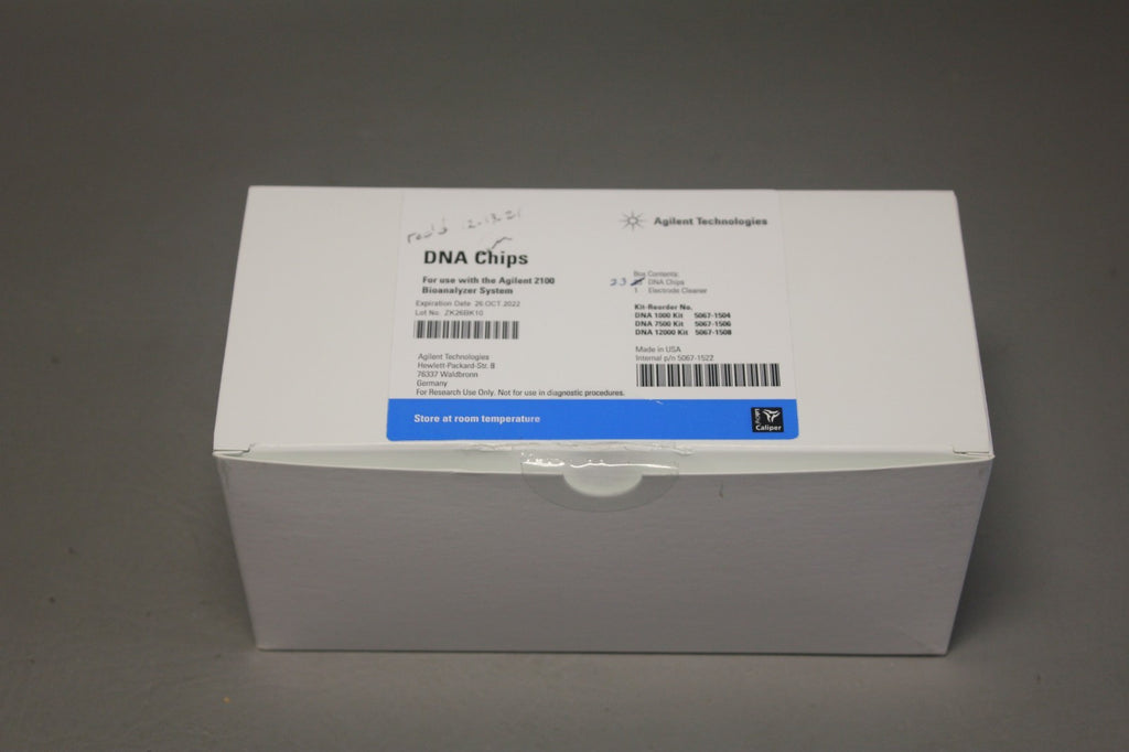 NEW BOX OF 23 AGILENT DNA CHIPS FOR 2100 BIOANALYZER 5067-1522