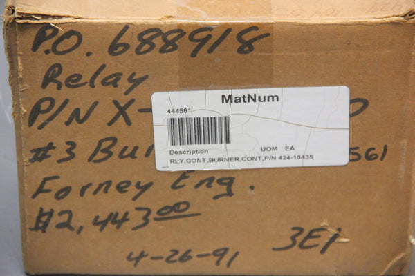 NEW EDISON UV FLAME SWITCH 424 424-10435