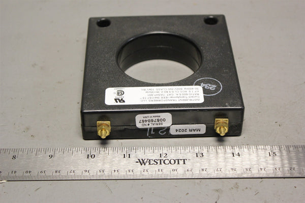 Unused INSTRUMENT TRANSFORMERS CURRENT TRANSFORMER 600:5 A 7ASHT-601