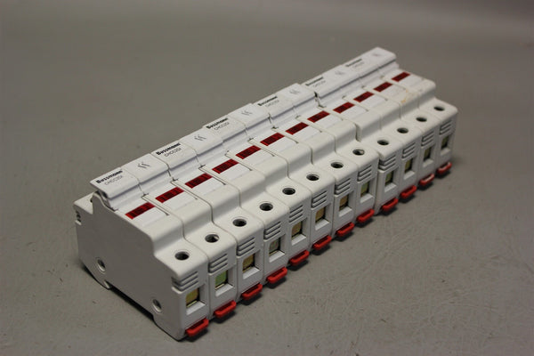 Lot of 6 BUSSMANN FUSE HOLDER 30AMP CHCC2DI