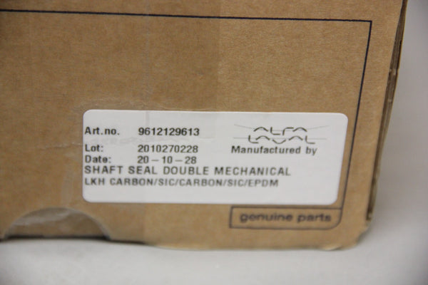 NEW ALFA LAVAL DOUBLE SHAFT SEAL KIT 9612129613