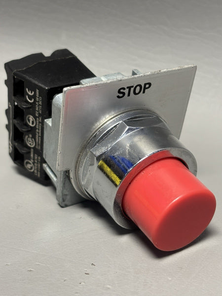 SIEMENS PUSHBUTTON EXTENDED RED 52PM8B2J