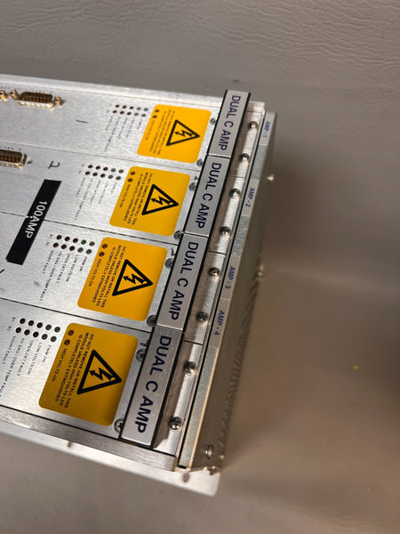 ADEPT TECHNOLOGY ROBOT POWER SUPPLY MODULE PA-4 WITH 4 DUAL C AMP