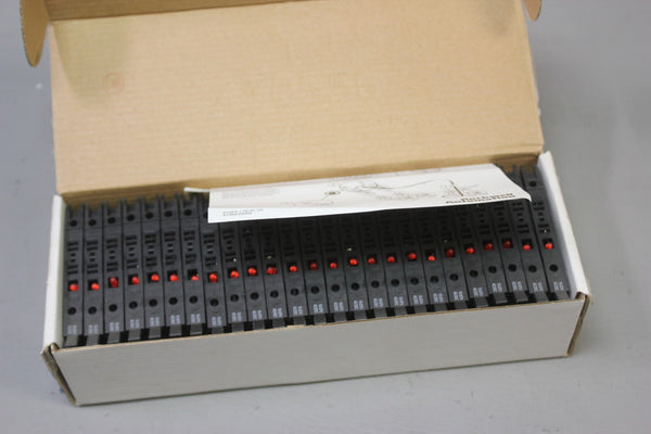 25 NEW ALLEN BRADLEY TERMINAL/FUSE BLOCKS 1492-H5 E
