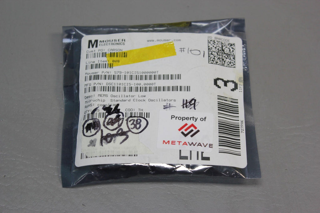 Microchip DSC1101CI5-100.0000T STANDARD CLOCK OSCILLATORS QTY 38