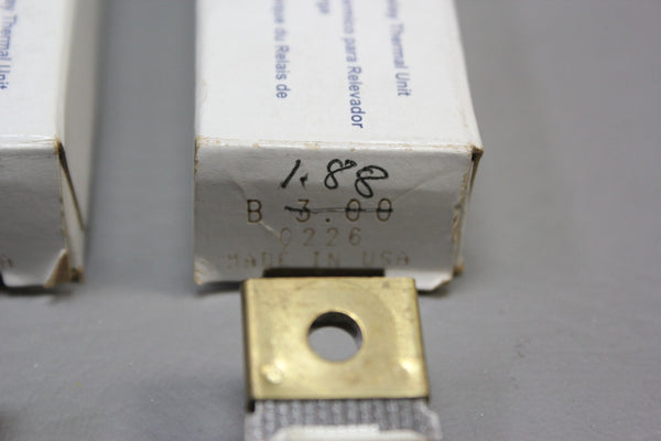 3 NEW SQUARE D THERMAL UNIT OVERLOAD HEATER HEAT COIL B3.00