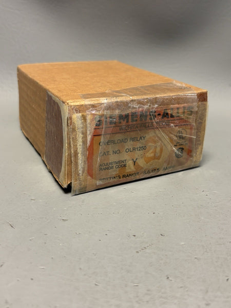 Siemens OLR1500 Overload Relay 8.0 12.5 amps