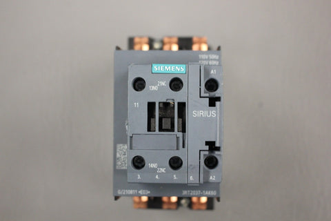 SIEMENS SIRIUS 3RT2037-1AK60 CONTACTOR