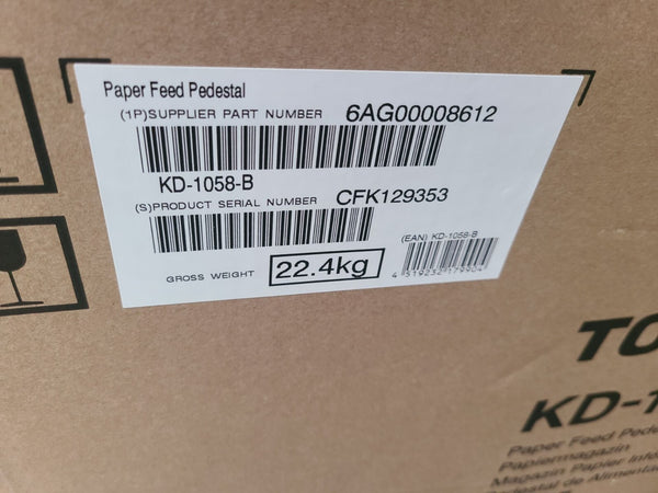 1 NEW TOSHIBA KD-1058-B PAPER FEED PEDESTAL