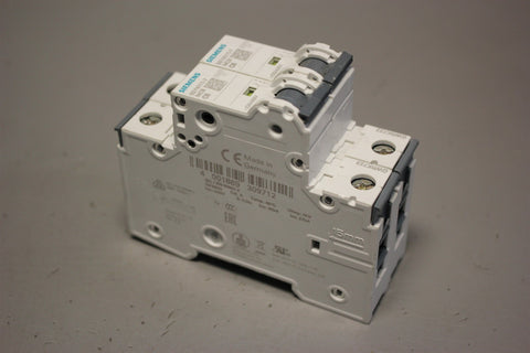 Lot of 2 SIEMENS CIRCUIT BREAKER 5SY4111-7MCB C5