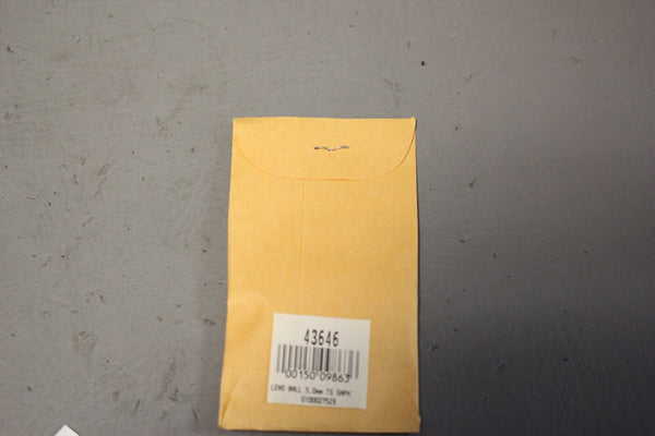 EDMUND SCIENTIFIC 43646 LENS BALL 5.0MM TS SAPH