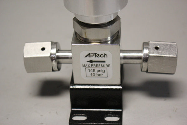 UNUSED APTECH STAINLESS DIAPHRAGM VALVE AP3540SM 2PW FV4 FV4 145 PSIG 10 BAR