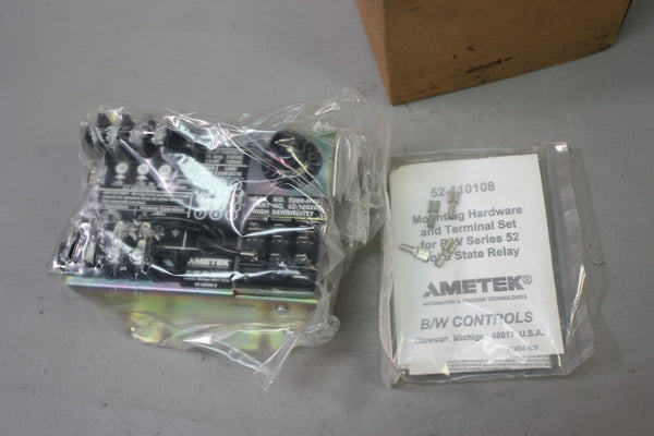 NEW AMETEK B/W CONTROLS SOLID STATE RELAY  5200-HV4