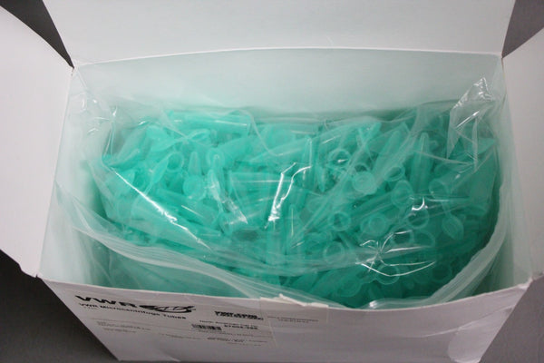 NEW BOX 500 VWR 1.7mL MICROCENTRIFUGE TUBES 87004-268