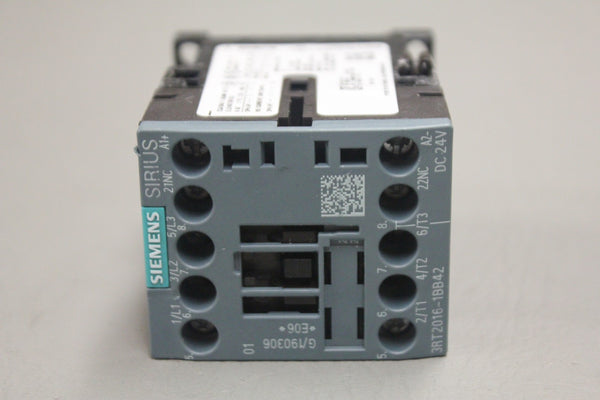 SIEMENS 3RT2016-1BB42 CONTACTOR