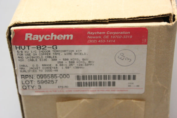 3 NEW RAYCHEM TERMINATION KITS HVT-82-G