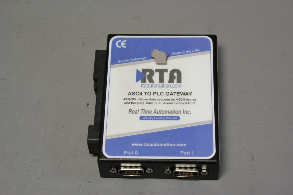 REAL TIME AUTOMATION ASCII TO PLC GATEWAY FOR ALLEN BRADLEY  435NBX