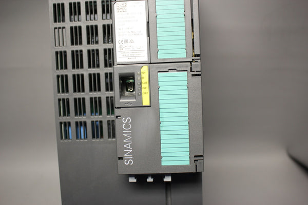 SIEMENS SINAMICS POWER MODULE WITH CONTROL UNIT 6SL3210-1PB21-8UL0