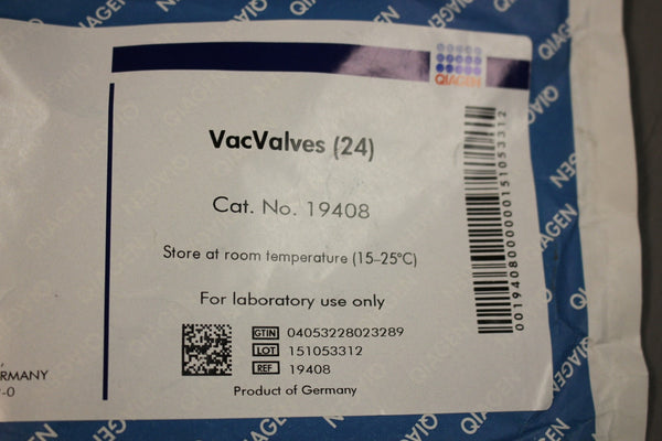 NEW QIAGEN VACVALVES 19408 24X