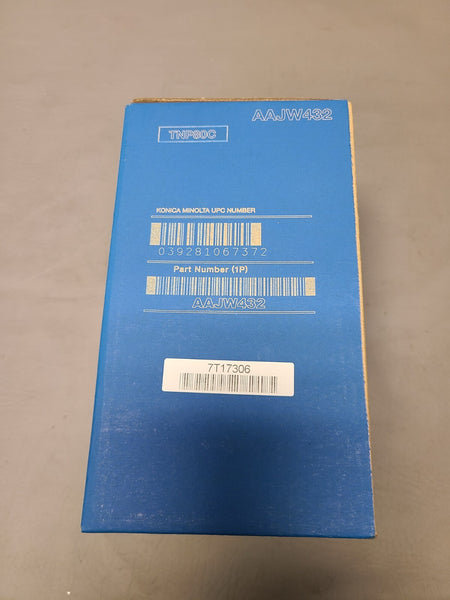 NEW KONICA MINOLTA BIZHUB C3320I CYAN TONER CARTRIDGE TNP80C AAJW432 OEM