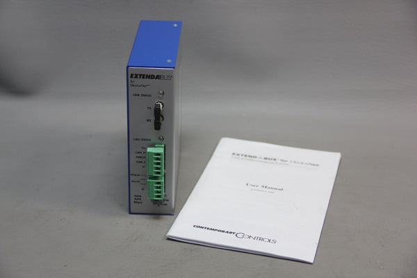 UNUSED CONTEMPORARY CONTROLS EXTENDABUS DEVICENET EXTENDER MODULE EB/DNET-FOG