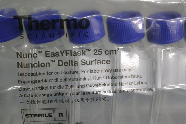 6 NEW BAGS OF 10 THERMO NUNC EASY FLASK NUNCLON DELTA SURFACE 25cm2 156367